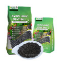 Organic fertilizer humic amino shiny balls in agriculture